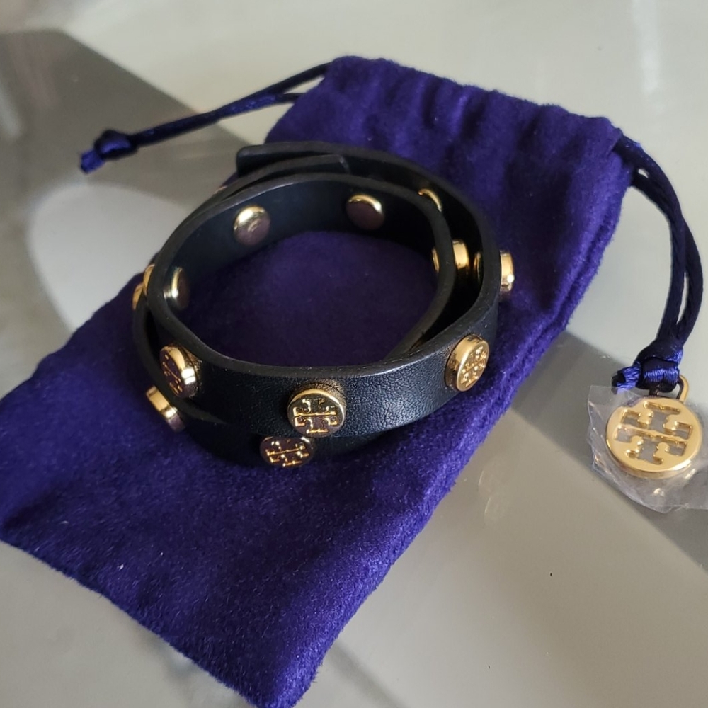 Tory Burch Leather Bracelet